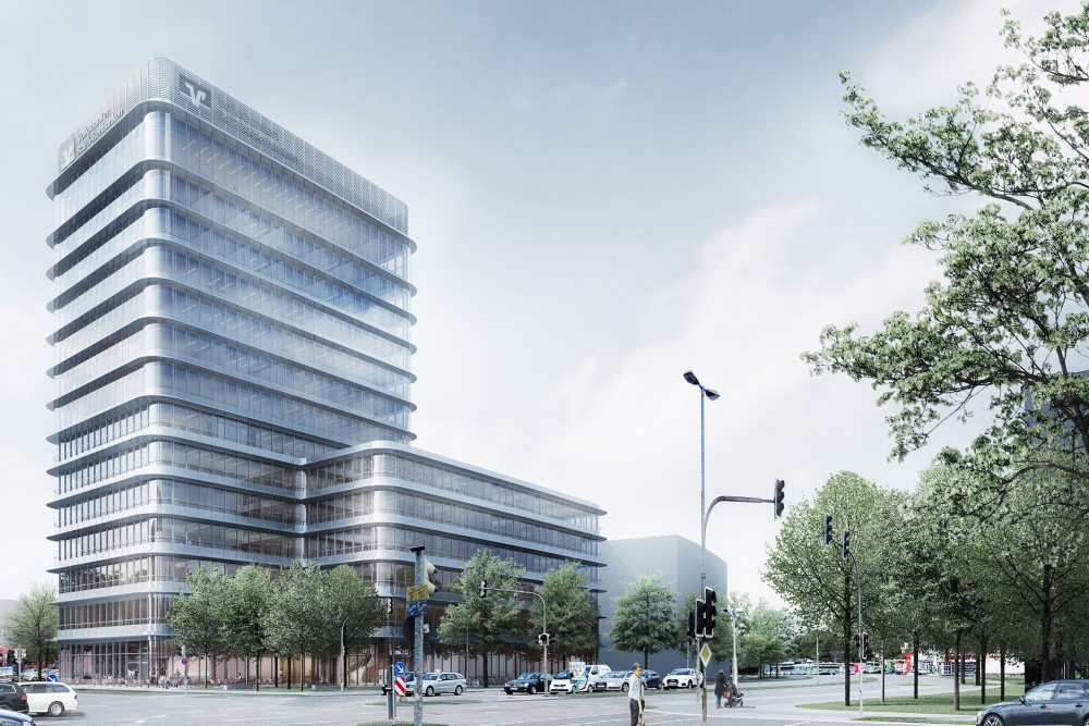 Firmenzentrale für Volksbank Raiffeisenbank Bayern Mitte