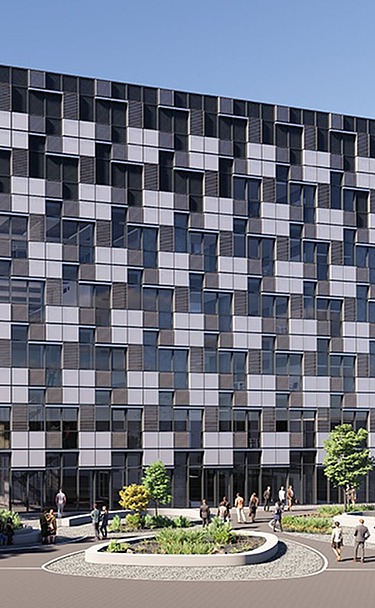 Visualisierung Bürogebäude