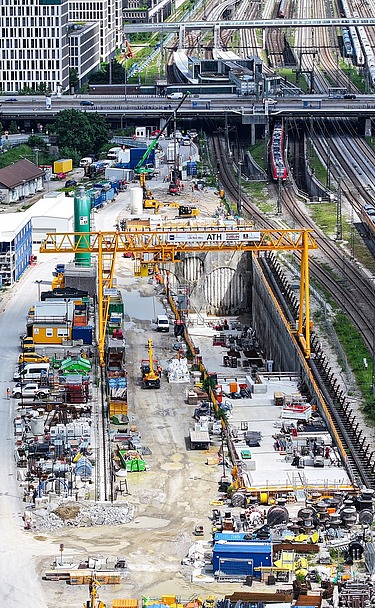 Photo: New construction of the Ibbenbüren mine water channel