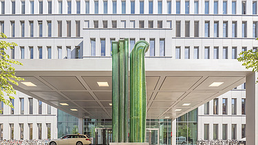 Picture of the entrance area of the Charité Berlin