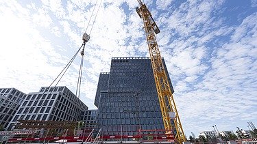 Photo construction site SEED Frankfurt am Main