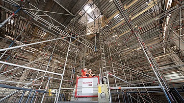 Foto Baustelle Forschungszentrum FAIR Darmstadt