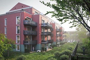 Visualisierung Wohnbau