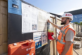 Foto Baustelle SEED Frankfurt am Main