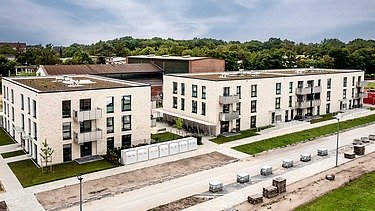 Foto Wohnungsbau Quartier Neumünster