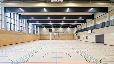 Sporthalle Schulneubau Am Breiten Luch in Berlin-Neu-Hohenschönhausen 