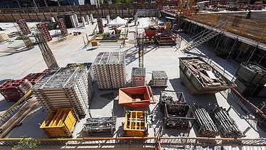 Foto Baustelle SEED Frankfurt am Main