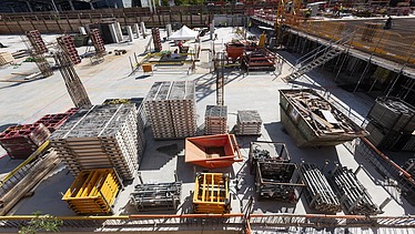 Photo construction site SEED Frankfurt am Main