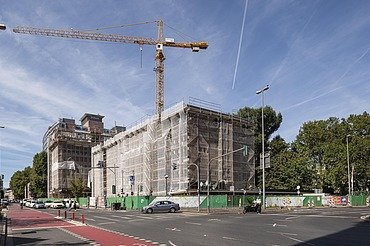 Photo construction site Landwirtschaftliche Rentenbank Frankfurt am Main