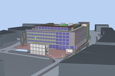 3D visualization Ed. Züblin AG