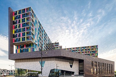 Multifunctional building in Nijmegen Exterior view during the day