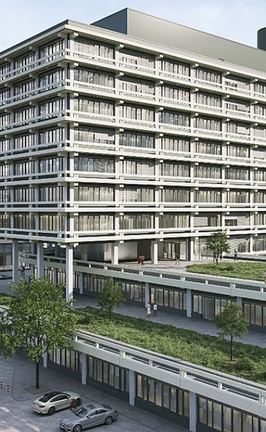 Visualisierung Gebäude-Komplex