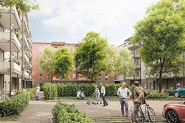 Visualisierung Werksgebäude