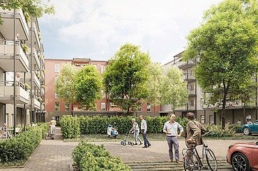 Visualisierung Werksgebäude