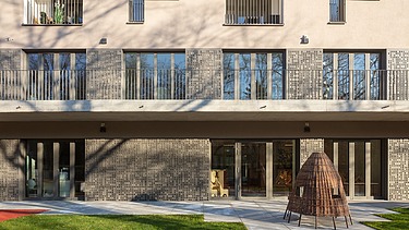 Basement floors of the CARL timber high-rise