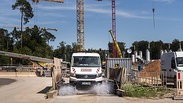 Foto Baustelle Forschungszentrum FAIR Darmstadt