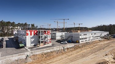 Photo construction site FAIR Research Center Darmstadt