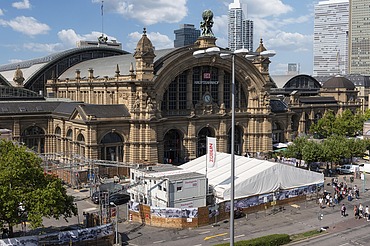 Photo construction site Frankfurt am Main main station