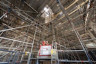 Foto Baustelle Forschungszentrum FAIR Darmstadt