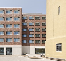 Hotelzimmer mit Blick auf den Wasserturm 