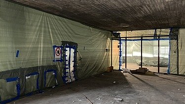 Foto Umbauarbeiten des Bauen im Bestand-Projektes Zentralbibliothek Köln