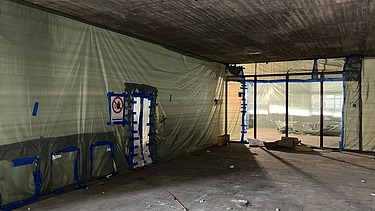 Photo: Refurbishment work on the ‘Bauen im Bestand’ project at Cologne Central Library