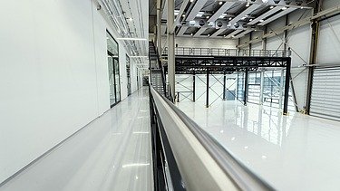 Interior view of the ZAL 2 research building