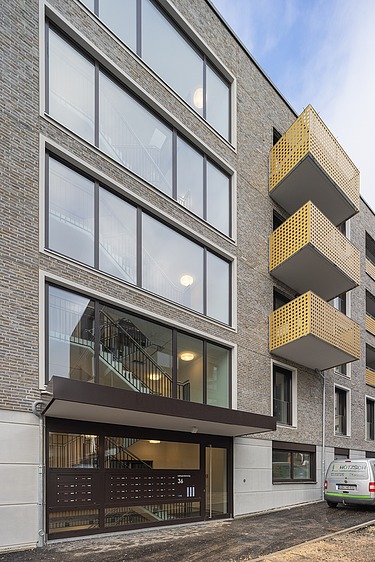 Foto Neubau Wohnanlage Safranberg in Ulm