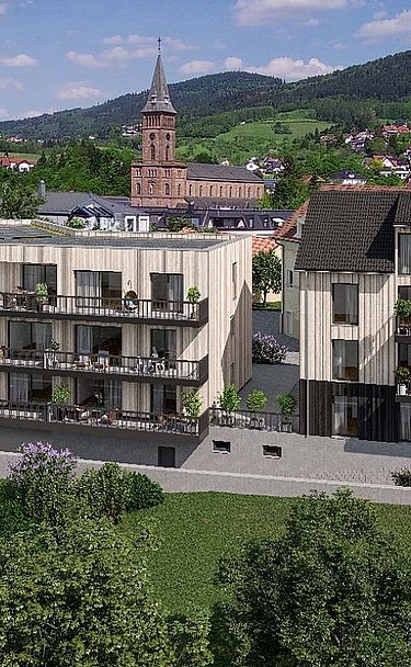Visualisierung Wohngebäude