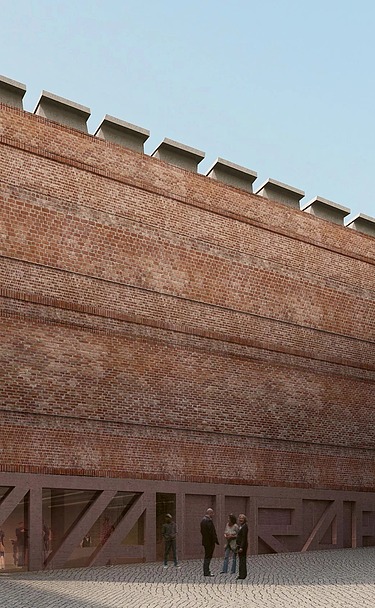 Exterior view of the Wallraf-Richartz Museum in Cologne