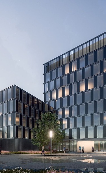 Visualisierung Bürogebäude