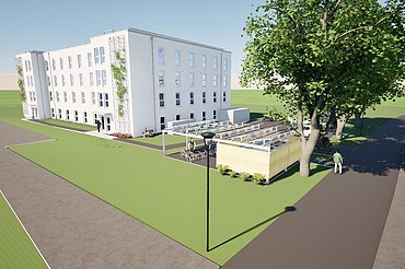 Visualisierung Wohngebäude
