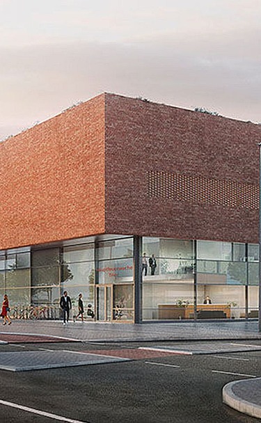 Visualization of the fire station building