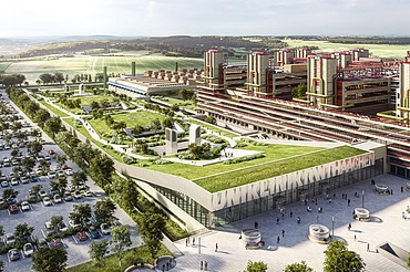 Visualisierung Spezialtiefbauprojekt