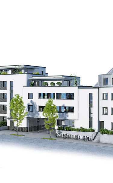 Visualisierung Gebäudekomplex