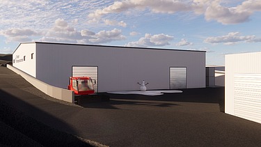 Visualization of the company building