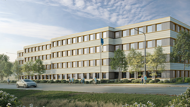 Visualization of the Eisenberg service center 