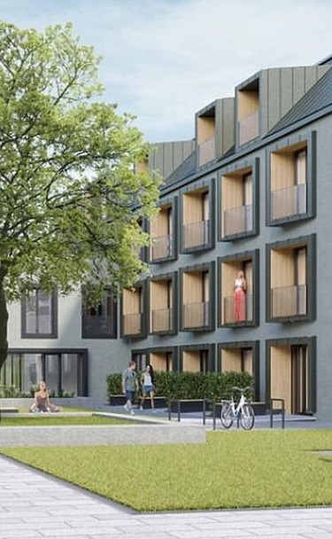 Visualisierung H232 Studentenwohnheim