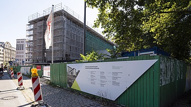 Foto Baustelle Landwirtschaftliche Rentenbank Frankfurt am Main