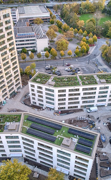 Photo of the Lichtblick residential complex in Würzburg