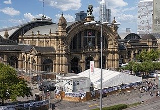 Foto Baustelle Hauptbahnhof Frankfurt am Main