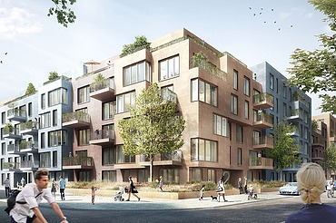 Visualisierung Wohngebäude