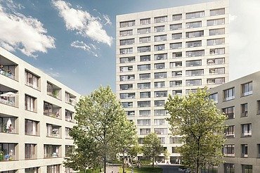 Visualisierung Wohngebäude