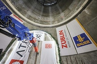 Foto Baubeginn Stammstrecke München, Tunnel Hauptbahnhof