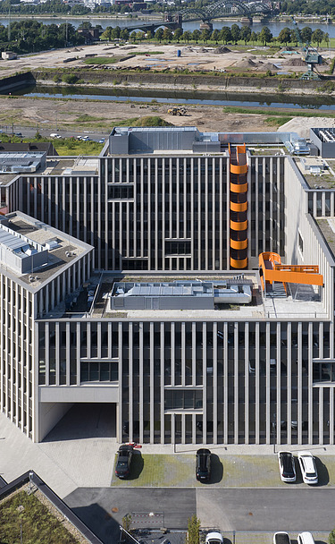 Exterior view of the Mattes office building