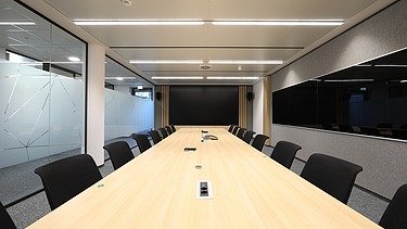 Photo interior view of AGCO GmbH office building in Marktoberdorf