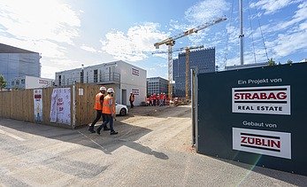 Photo construction site SEED Frankfurt am Main