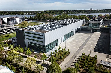 Exterior view of the ZAL 2 research building