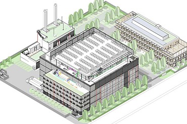 Visualisierung Equinix FR16
