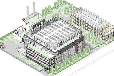Visualisierung Equinix FR16